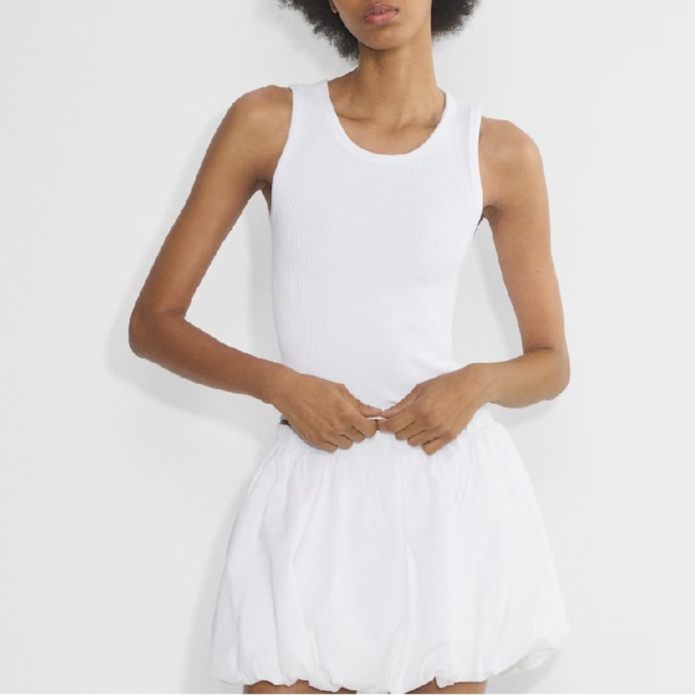 Sunday Best Rib Seamless Crew Tank